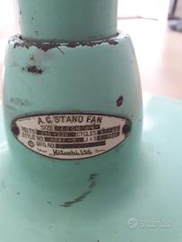 Ventilatore Hitachi vintage funzionante