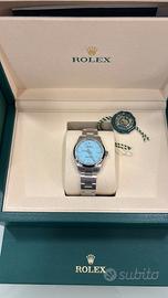 Rolex 
Oyster Perpetual 
31 Tiffany mai messo