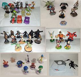 Personaggi Disney infinity, figures, ps3 ps4 wii