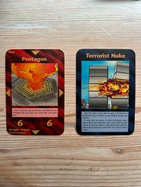 Carte illuminati Pentagon e Terrorist Nuke