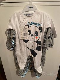 Set tutine cotone bimbo 0-1 Primigino