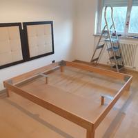 Giroletto in faggio massiccio laccato naturale