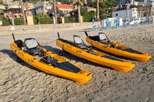 Kayak a pedali e canoa