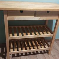 Carrello consolle da cucina IKEA 