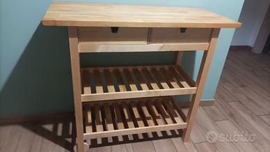 Carrello consolle da cucina IKEA 
