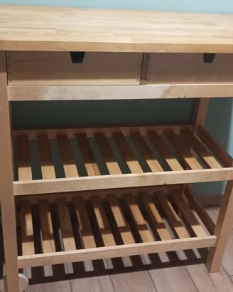 Carrello consolle da cucina IKEA 