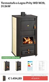 Termostufa per riscaldamento e acqua calda