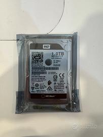 WD Black 1TB 2.5” HDD WD10JPLX - 1000GB