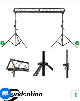 Americana per luci completa di treppiedi 