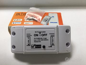 Sonoff interuttore a distanza…nuovo inutilizzato..