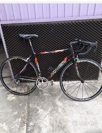 bicicletta da corsa tenuta bene