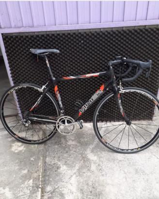 bicicletta da corsa tenuta bene
