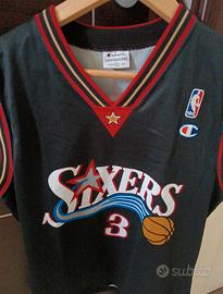 maglia Nba shirt jersey Iverson n. 3 philadelphia