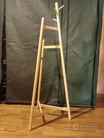 Omino appendiabiti bambù