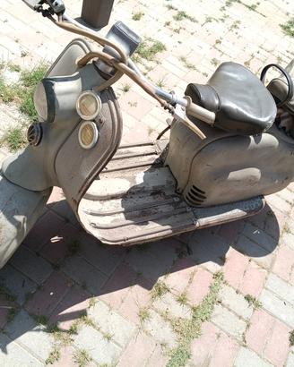 lambretta innocenti ld 125 conservata originale no