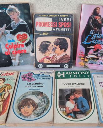 Lotto 7 libri Vintage anni '70 - 80 