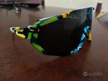 occhiali ciclismo tre paia di lenti