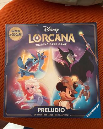  Scatola da gioco Lorcana + 5 set card + 1 gift bo