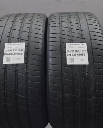 2 Pneumatici 285/35 R20 Pirelli P - Zero (Mgt)