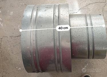 Terminale Parapioggia a Botte per Canna Fumaria –