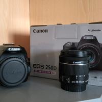 Canon EOS 250d + obiettivi.
