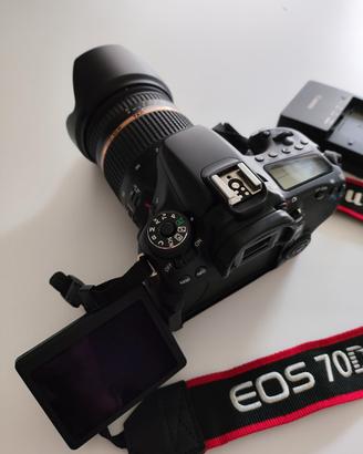 Canon EOS 70D + Obiettivo Tamron 17-50mm f/2.8 VC 