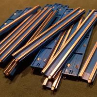 Lego 7854 - Binari elettrificati dritti blu