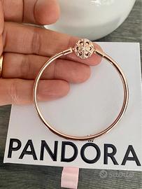 Pandora Bracciale Rigido Chiusura Fiocco di neve