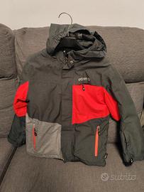 Giacca invernale sportiva impermeabile per ragazzi