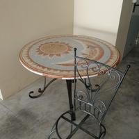 tavolo giardino con sedie