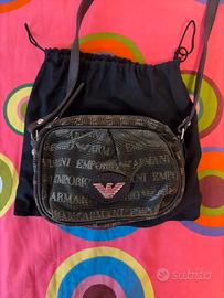 Borsa Emporio Armani nuova marrone e dorato