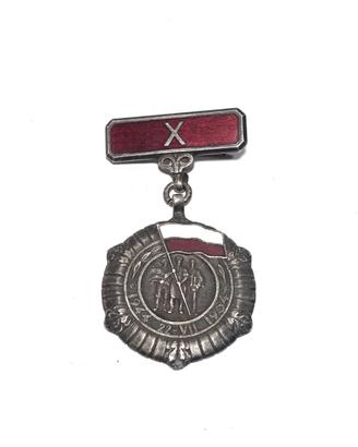Medaglia Commemorativa Polonia 1944-1954 X Ann.