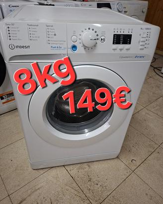 Lavatrice Indesit 8kg motore inverter 1200 giri