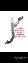 Pedale frizione chevrolet spark leva in acciaio
