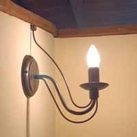  5 Applique da parete in ferro