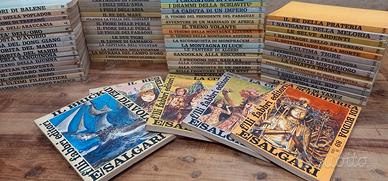 Collana 59 Libri Tigri e Corsari Salgari Fabbri Ed