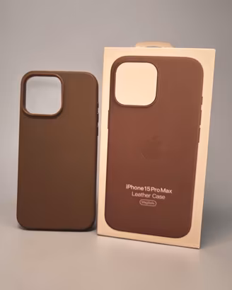 Leather case iPhone 15 pro max 