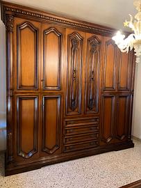 Camera matrimoniale completa in legno massello 🛏️
