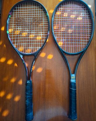 Racchette da tennis usate Miller e Yamaha