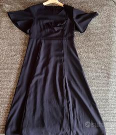 Vestito lungo blu notte