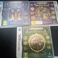 Professore Layton titoli per DS e 3DS, PAL ma ENG