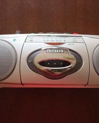 Radio Cassette Aiwa CS-P500 Vintage