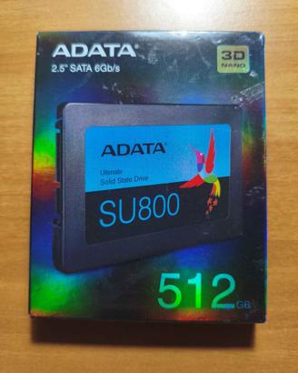 ADATA Ultimate SU800 512GB 2,5" SATA III SSD