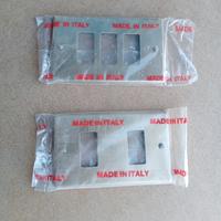 Placche compatibili Tipo Magic Alluminio Bronzato 