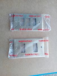 Placche compatibili Tipo Magic Alluminio Bronzato 