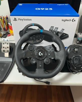 Logitech G923 + cambio manuale, scatola e garanzia