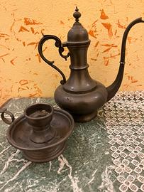 Oliera e portacandele