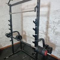 PANCA MULTIFUNZIONE HIGH MUSTER MULTIPOWER + set f