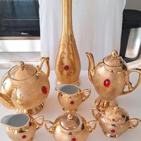 Servizio Bavaria in oro zecchino 