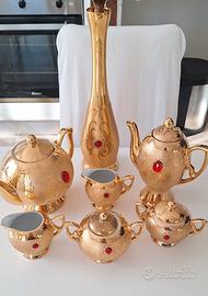 Servizio Bavaria in oro zecchino 